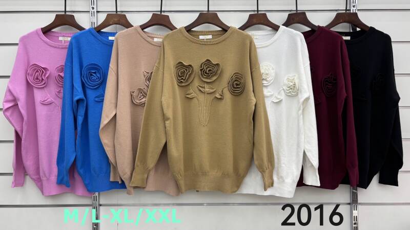 Swetry damskie Roz M/L-XL-2XL, Mix Kolor Paczka 10 szt